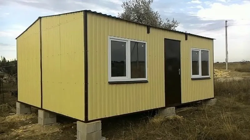 Модуль из двух бытовок