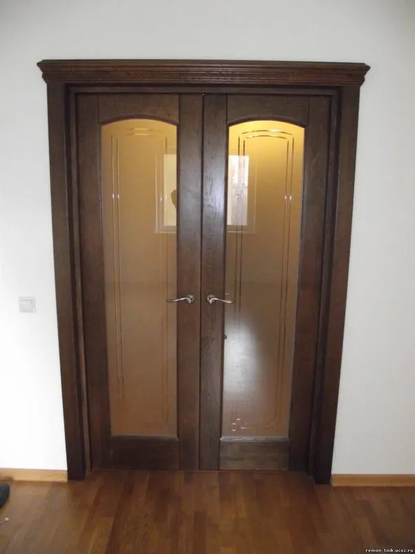 Двери двустворчатые межкомнатные Mr Doors