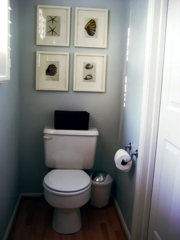 Декор для туалетной комнаты