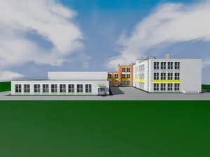Проект сейсмостойкой трехэтажной школы на 700 - 1000 мест (северный вариант)