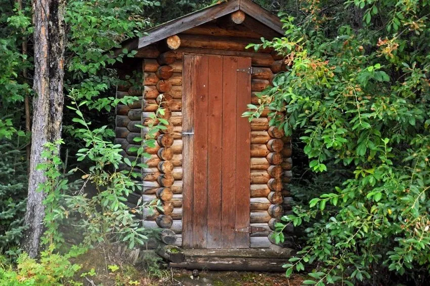 Деревянный туалет для дачи, виды, как ...