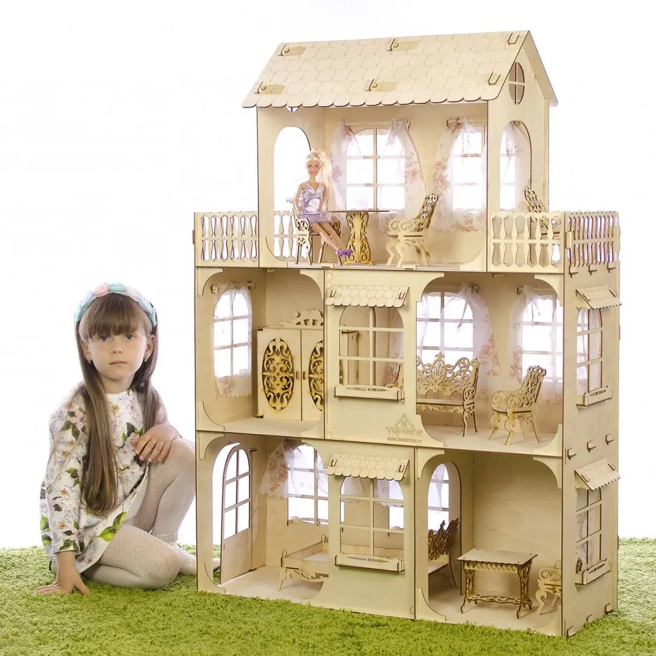 Кукольный домик "домик Маши"