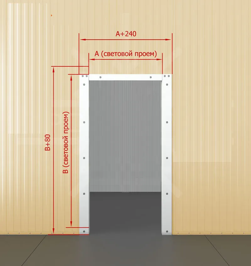 Проем для входной двери: стандарт по ГОСТ, как определить размер
