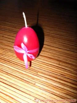 Свеча "Яйцо"