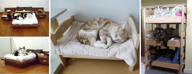 Полноценная кроватка для кота