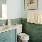 Применения масляных красок для отделки ванной комнаты