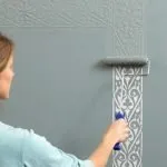 Декоративные способы окраски стен в ванной комнате