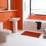 Отделка ванной комнаты водоэмульсионной краской