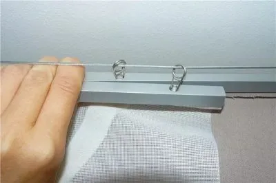 крючки для штор на струну