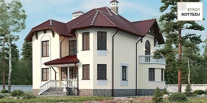 Оштукатуривание брусового дома