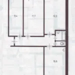 Ульяновская, 3-комнатная квартира