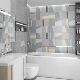 Laparet Cement 40x40, для ванной, керамика, стиль: современный, цвет: серый, Россия, под металл, глянцевая - фото интерьера 1 - фото 1